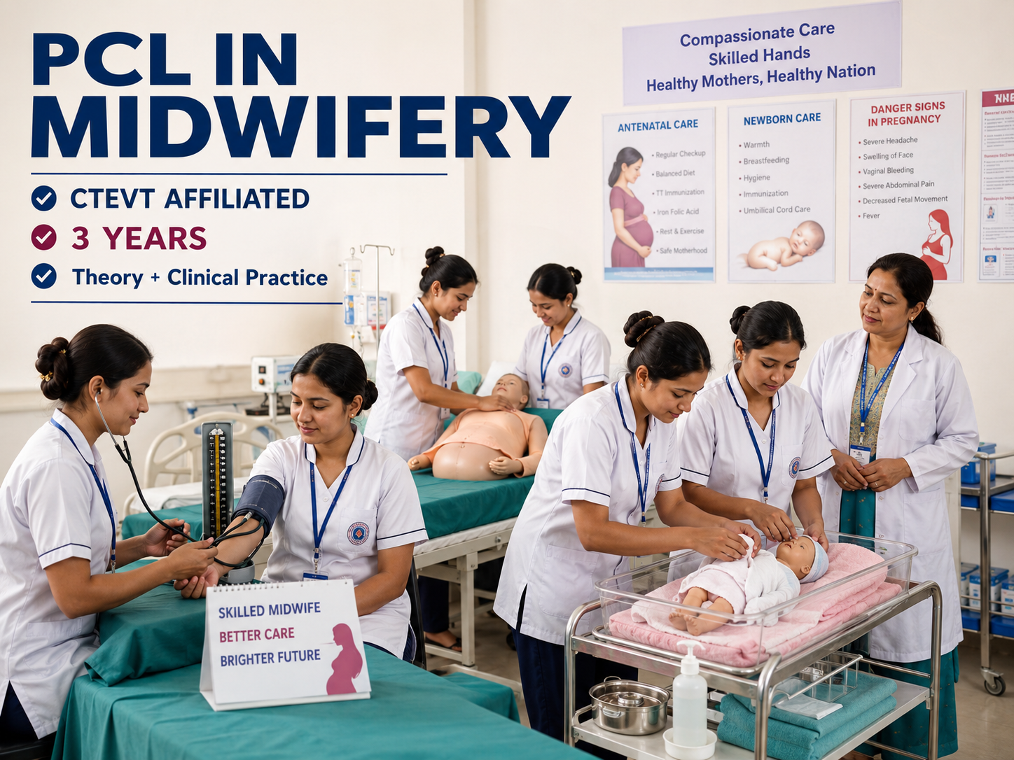 Diploma in midwifery